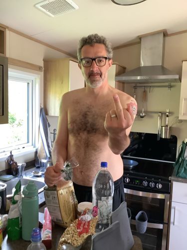 Man in Kitchen