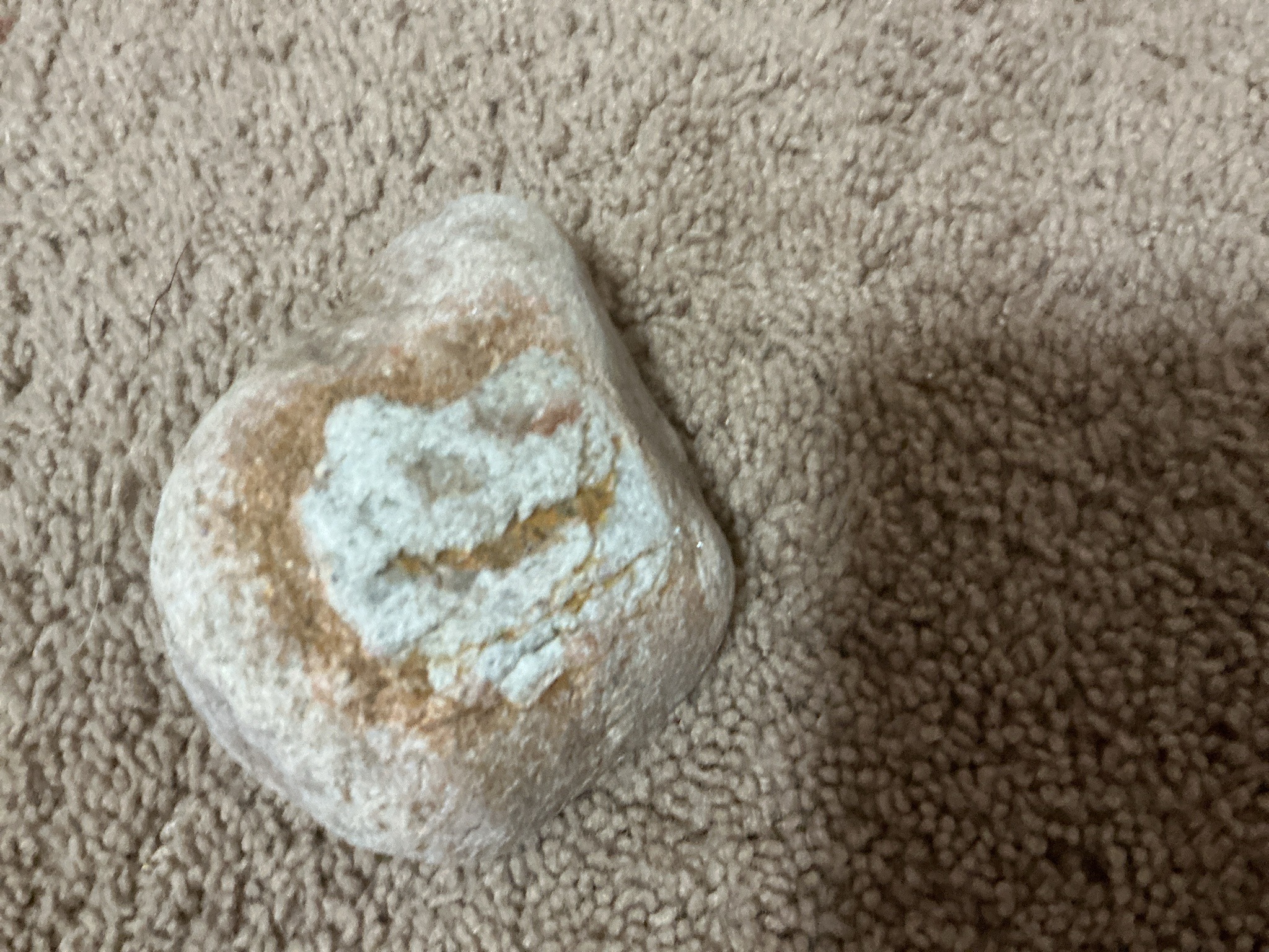 Quartz with Iron Stains