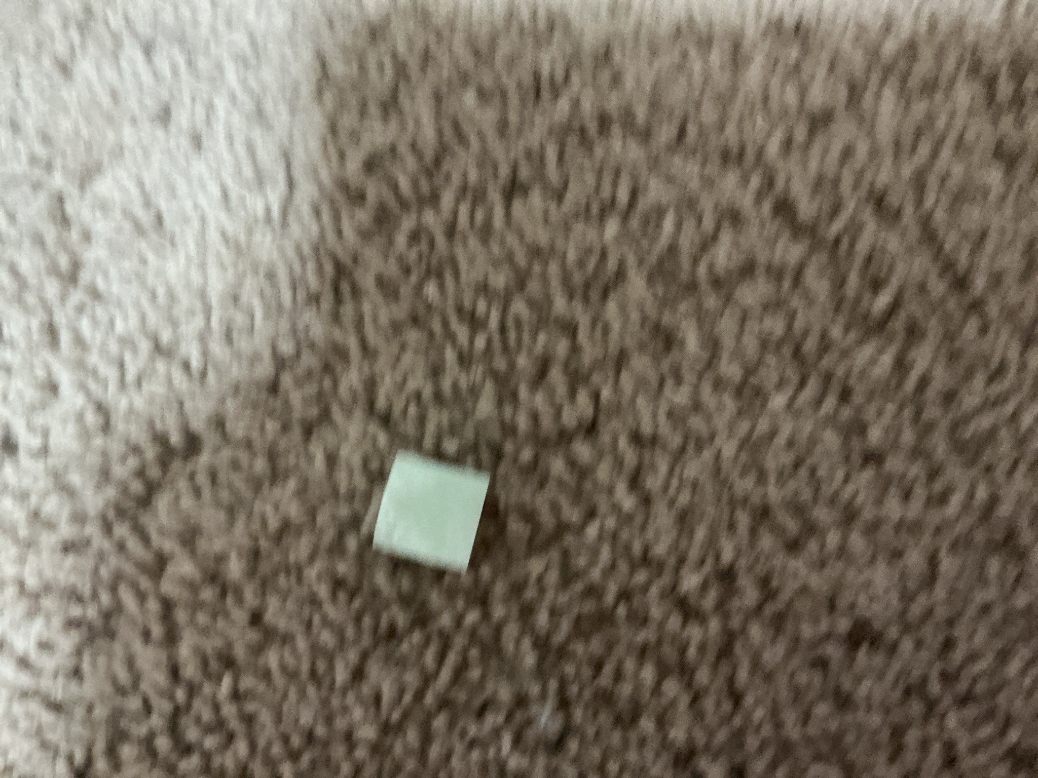 Synthetic scrap or plastic fragment